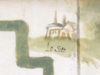 ... e a destra Loseto riportata ancora con l�antico nome �Lo Sito�